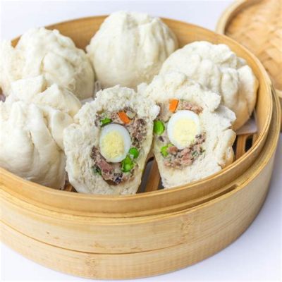  Bánh bao gui gui:  Một sự kết hợp kỳ lạ giữa bánh bao hấp và thịt nướng thơm lừng